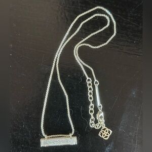 Kendra Scott new silver necklace